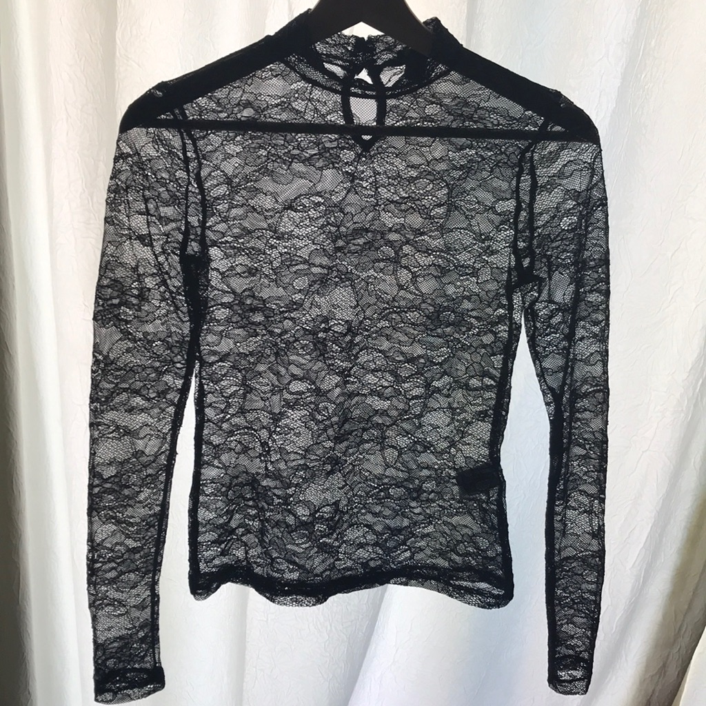 Lace Long Sleeve Top